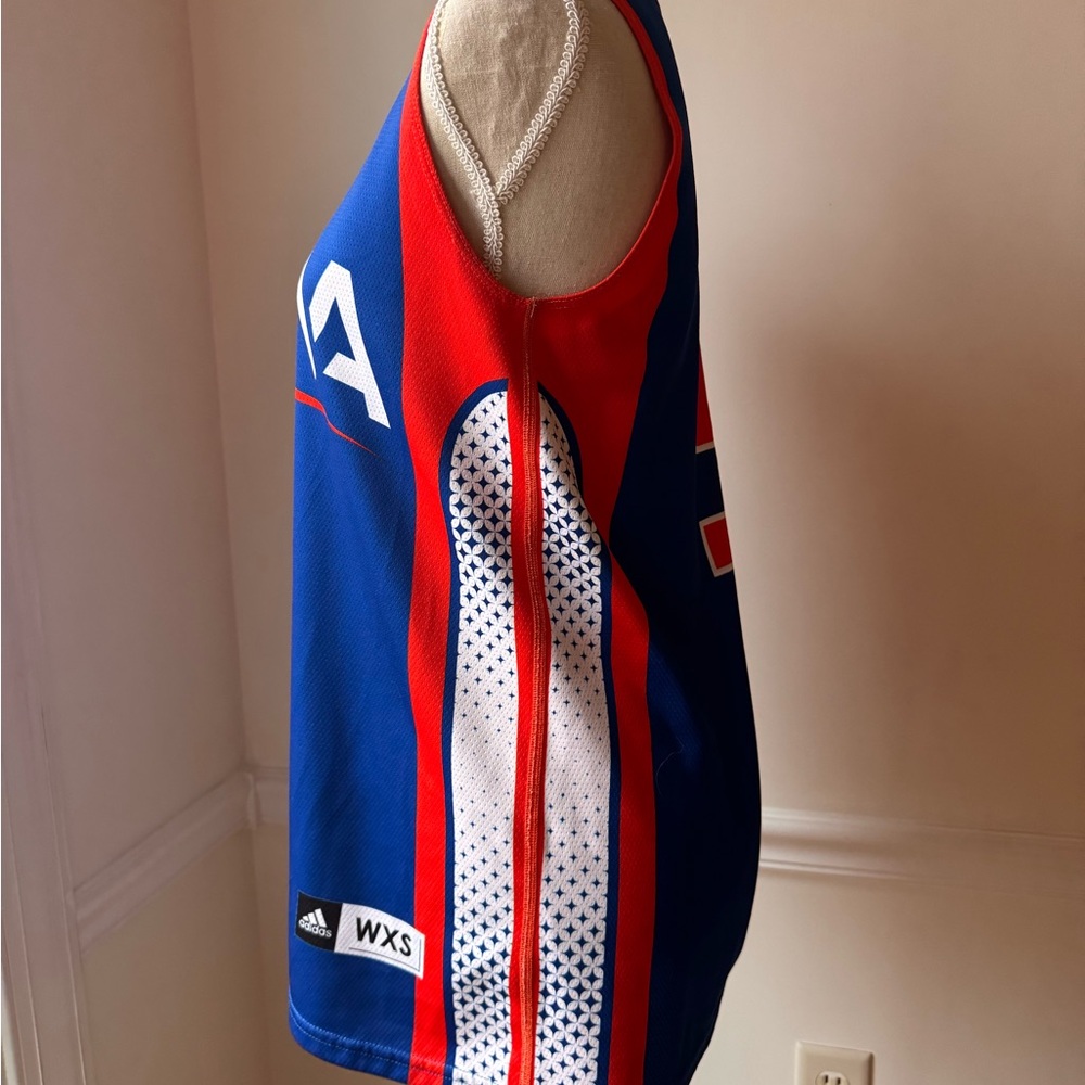 Adidas WXS Reversible White NOLA Red White & Blue Jersey - Picture 8 of 13